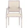 Sillón de lino 54x59x99 cm de vidaXL, Sillones - Ref: Foro24-344487, Precio: 233,37 €, Descuento: %