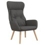 Sillón de relax de tela gris oscuro de vidaXL, Sillones - Ref: Foro24-341291, Precio: 125,82 €, Descuento: %