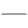 Peldaño Rectangular 2 pcs Plateado 80 x 30 cm Aluminio en Hogar | Comprar online en Foru.es