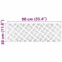 Peldaño Rectangular 2 pcs Plateado 90 x 30 cm Aluminio en Hogar | Comprar online en Foru.es