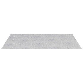 Peldaño Rectangular 2 pcs Plateado 50 x 40 cm Aluminio en Hogar | Comprar online en Foru.es