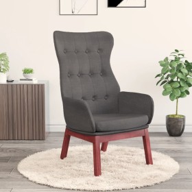 Sillón de relax de tela gris oscuro de vidaXL, Sillones - Ref: Foro24-341269, Precio: 126,00 €, Descuento: %