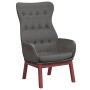 Sillón de relax de tela gris oscuro de vidaXL, Sillones - Ref: Foro24-341269, Precio: 126,00 €, Descuento: %