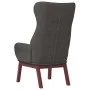 Sillón de relax de tela gris oscuro de vidaXL, Sillones - Ref: Foro24-341269, Precio: 124,12 €, Descuento: %