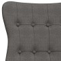 Sillón de relax de tela gris oscuro de vidaXL, Sillones - Ref: Foro24-341269, Precio: 126,00 €, Descuento: %