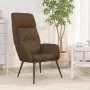 Sillón de relax de piel de ante sintética marrón de vidaXL, Sillones - Ref: Foro24-341279, Precio: 94,88 €, Descuento: %