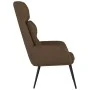 Sillón de relax de piel de ante sintética marrón de vidaXL, Sillones - Ref: Foro24-341279, Precio: 94,88 €, Descuento: %