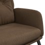 Sillón de relax de piel de ante sintética marrón de vidaXL, Sillones - Ref: Foro24-341279, Precio: 96,30 €, Descuento: %