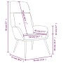Sillón de relax de piel de ante sintética marrón de vidaXL, Sillones - Ref: Foro24-341279, Precio: 96,30 €, Descuento: %