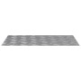 Peldaño Rectangular 4 pcs Plateado 70 x 40 cm Aluminio en Hogar | Comprar online en Foru.es