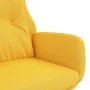 Sillón de relax de tela amarillo mostaza de vidaXL, Sillones - Ref: Foro24-341297, Precio: 110,82 €, Descuento: %
