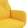 Sillón de relax de tela amarillo mostaza de vidaXL, Sillones - Ref: Foro24-341297, Precio: 112,77 €, Descuento: %