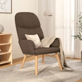 Sillón de relax de tela gris taupé de vidaXL, Sillones - Ref: Foro24-340999, Precio: 100,95 €, Descuento: %