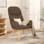 Sillón de relax de tela gris taupé de vidaXL, Sillones - Ref: Foro24-340999, Precio: 100,95 €, Descuento: %