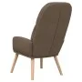 Sillón de relax de tela gris taupé de vidaXL, Sillones - Ref: Foro24-340999, Precio: 100,95 €, Descuento: %