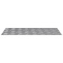 Peldaño Rectangular 2 pcs Plateado 80 x 40 cm Aluminio en Hogar | Comprar online en Foru.es