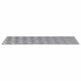 Peldaño Rectangular 4 pcs Plateado 90 x 40 cm Aluminio en Hogar | Comprar online en Foru.es