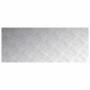 Peldaño Rectangular 4 pcs Plateado 100 x 40 cm Aluminio en Hogar | Comprar online en Foru.es