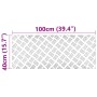 Peldaño Rectangular 4 pcs Plateado 100 x 40 cm Aluminio en Hogar | Comprar online en Foru.es