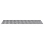 Peldaño Rectangular 2 pcs Plateado 100 x 40 cm Aluminio en Hogar | Comprar online en Foru.es
