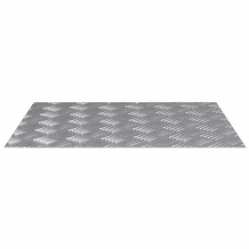 Peldaño Rectangular 4 pcs Plateado 60 x 50 cm Aluminio en Hogar | Comprar online en Foru.es