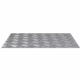 Peldaño Rectangular 4 pcs Plateado 60 x 50 cm Aluminio en Hogar | Comprar online en Foru.es