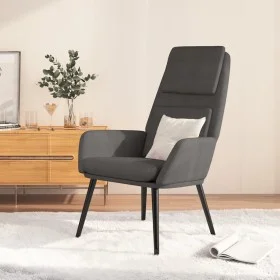 Sillón de relax de tela gris oscuro de vidaXL, Sillones - Ref: Foro24-341313, Precio: 100,42 €, Descuento: %