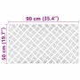 Peldaño Rectangular 2 pcs Plateado 90 x 50 cm Aluminio en Hogar | Comprar online en Foru.es