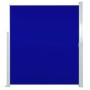 Toldo lateral de jardín o terraza azul 160x300 cm en Sombrillas | Comprar online en Foru.es