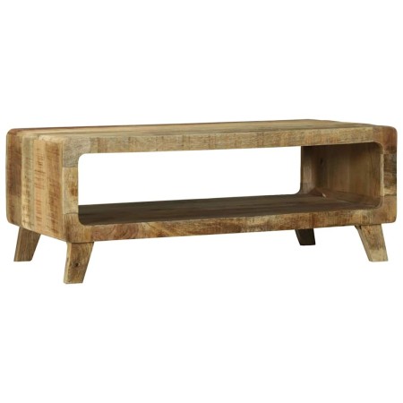 Mesa de Café Marrón 90 x 50 x 35 cm Madera de mango maciza en Mesas de centro | Comprar online en Foru.es
