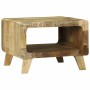 Mesa de Café Marrón 50 x 50 x 35 cm Madera de mango maciza en Mesas de centro | Comprar online en Foru.es