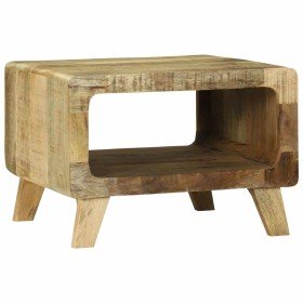 Mesa de Café Marrón 50 x 50 x 35 cm Madera de mango maciza en Mesas de centro | Comprar online en Foru.es