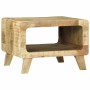 Mesa de Café Marrón 50 x 50 x 35 cm Madera de mango maciza en Mesas de centro | Comprar online en Foru.es