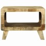 Mesa de Café Marrón 50 x 50 x 35 cm Madera de mango maciza en Mesas de centro | Comprar online en Foru.es