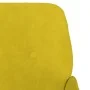Sillón de terciopelo amarillo 62x79x79 cm de vidaXL, Sillones - Ref: Foro24-351410, Precio: 88,05 €, Descuento: %
