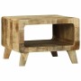 Mesa de Café Marrón 50 x 50 x 35 cm Madera de mango maciza en Mesas de centro | Comprar online en Foru.es