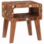 Mesa Auxiliar Marrón 40 x 32 x 46 cm Madera sólida recuperada en Mesas auxiliares | Comprar online en Foru.es