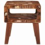 Mesa Auxiliar Marrón 40 x 32 x 46 cm Madera sólida recuperada en Mesas auxiliares | Comprar online en Foru.es