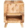 Mesa Auxiliar Marrón 40 x 40 x 49 cm Madera de mango maciza en Mesas auxiliares | Comprar online en Foru.es