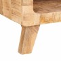 Mesa Auxiliar Marrón 40 x 40 x 49 cm Madera de mango maciza en Mesas auxiliares | Comprar online en Foru.es