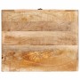 Mesa Auxiliar Marrón 40 x 32 x 46 cm Madera de mango maciza en Mesas auxiliares | Comprar online en Foru.es