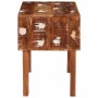 Mesa Auxiliar Marrón 40 x 32 x 46 cm Madera sólida recuperada en Mesas auxiliares | Comprar online en Foru.es