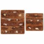 Mesas Nido 2 pcs 46 x 46 x 45 cm Madera sólida recuperada en Mesas auxiliares | Comprar online en Foru.es