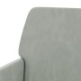 Sillón de terciopelo gris claro 62x79x79 cm de vidaXL, Sillones - Ref: Foro24-351372, Precio: 99,70 €, Descuento: %
