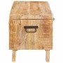 Caja de Almacenamiento 70 x 35 x 40 cm madera maciza de mango en Baúles de almacenamiento | Comprar online en Foru.es