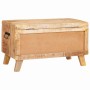 Caja de Almacenamiento 70 x 35 x 40 cm madera maciza de mango en Baúles de almacenamiento | Comprar online en Foru.es