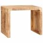Mesa Auxiliar Marrón 60 x 35 x 46 cm Madera de mango maciza en Mesas auxiliares | Comprar online en Foru.es
