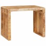 Mesa Auxiliar Marrón 60 x 35 x 46 cm Madera de mango maciza en Mesas auxiliares | Comprar online en Foru.es