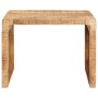 Mesa Auxiliar Marrón 60 x 35 x 46 cm Madera de mango maciza en Mesas auxiliares | Comprar online en Foru.es