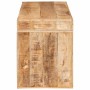 Mesa Auxiliar Marrón 60 x 35 x 46 cm Madera de mango maciza en Mesas auxiliares | Comprar online en Foru.es